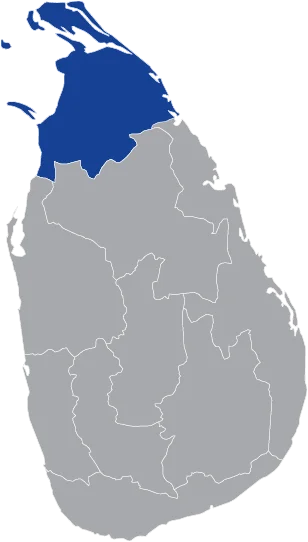 Northern Province Map